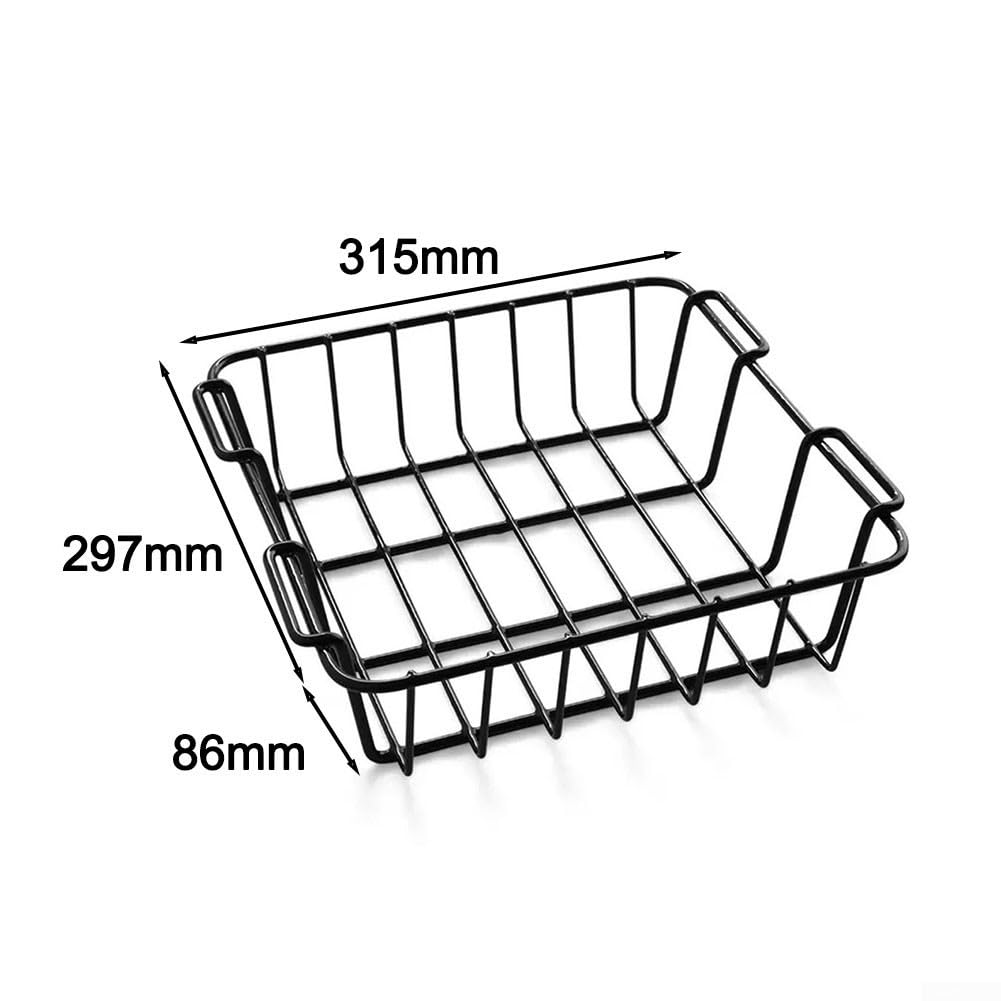 Cestino refrigerante, cestino in filo metallico per scatole isolate da 35/45/50 QT, organizer per alimenti per campeggio, picnic all'aperto e avventure (315 x 297 x 86 mm)