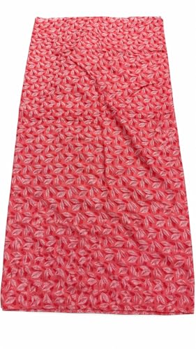 Image of Pure Cotton Dupatta with Jaipuri Leaf Print, Combo of 2, 2.5 Metres, Soft & Breathable, Women's Ethnic Wear