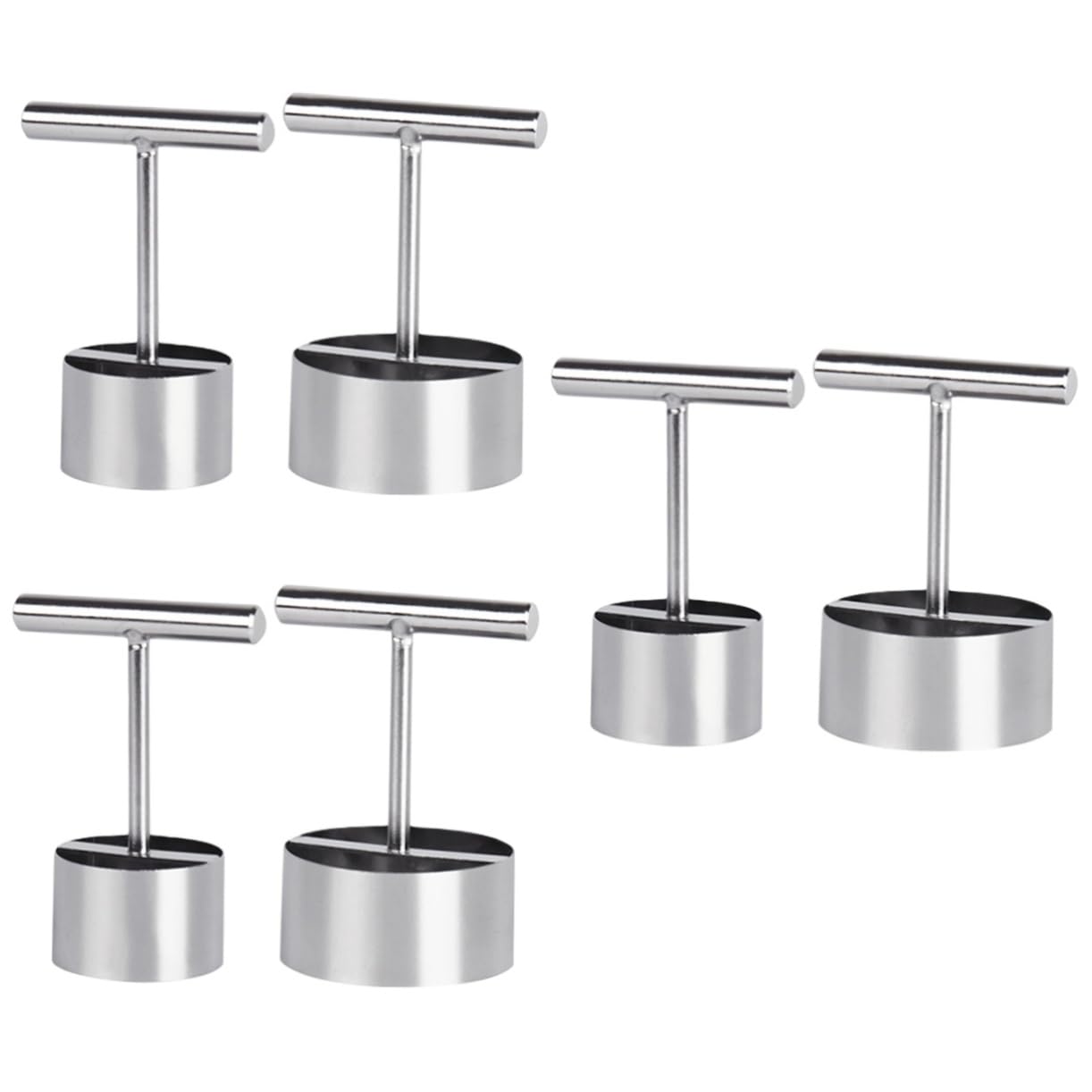 TOPBATHY 6 Stk Apfelentkerner kitchen tools küchenwerkzeug Obstzubehör obstsamen Kartoffeln Äpfel Lochgräber Tragbarer Birnenkernentferner Kernzug schwarzer Pfeffer Gemüse Rostfreier Stahl
