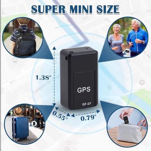 GPS Tracker for Vehicles - Mini Car GPS Tracker Portable Real Time Magnetic GPS Tracking Device,No Subscription Required/No Monthly Fee,Hidden GPS Trackers for Kids,Dogs,Trucks - Image 4