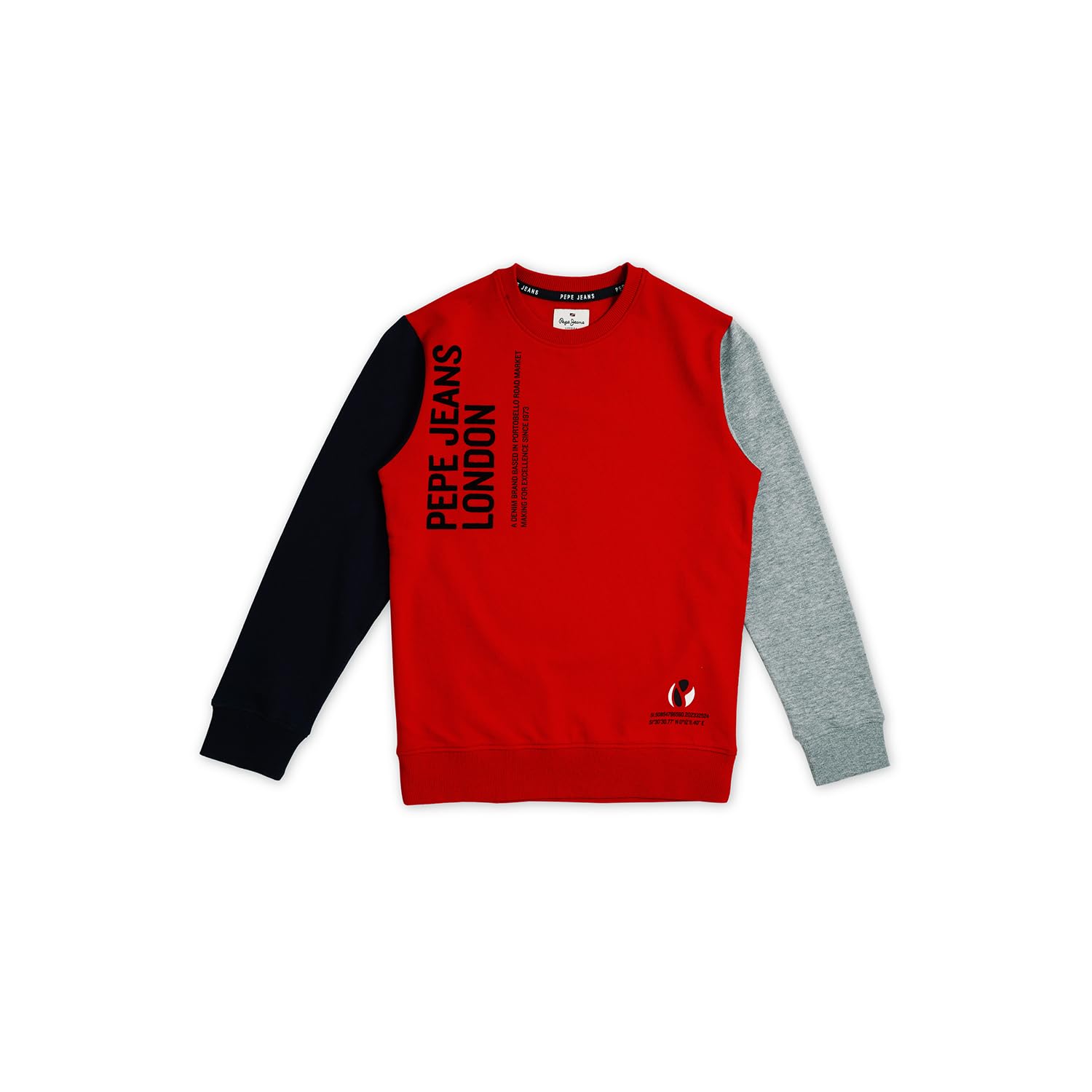 Pepe Jeans Boy's Cotton Crew Neck Sweatshirt-image-12