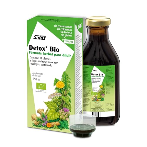 Salus Detox Bio Fórmula Herbal, en Formato de 250 ml, con triple