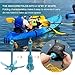 BocBoz Kayak Anchor Boat Anchor for Kayaks, Canoes, SUP Paddle Boards & Jet Skis, Folding Anchor with 40ft Anchor Tow Rope and Carrying Bag- 3.5 lb-Blue