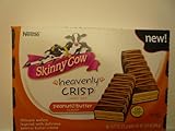 Skinny Cow Heavenly Crisp Candy Bar Peanut Butter Flavor, 0.77 Ounce (Pack of 18)