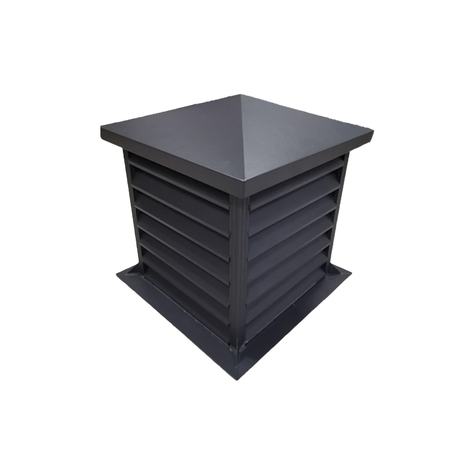 BHFLJSAQ Chimney Rain Caps,Heavy Duty Galvanized Steel Fireplace Chimney Rain Cap - Universal Fit Rust-Proof Exhaust Vent Cover, Outdoor Roof Cap (14x14 Inch / 35x35 cm)