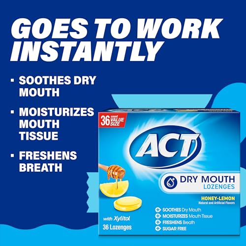 Act 1-60 Dry Mouth Lozenges With Xylitol thumb #3