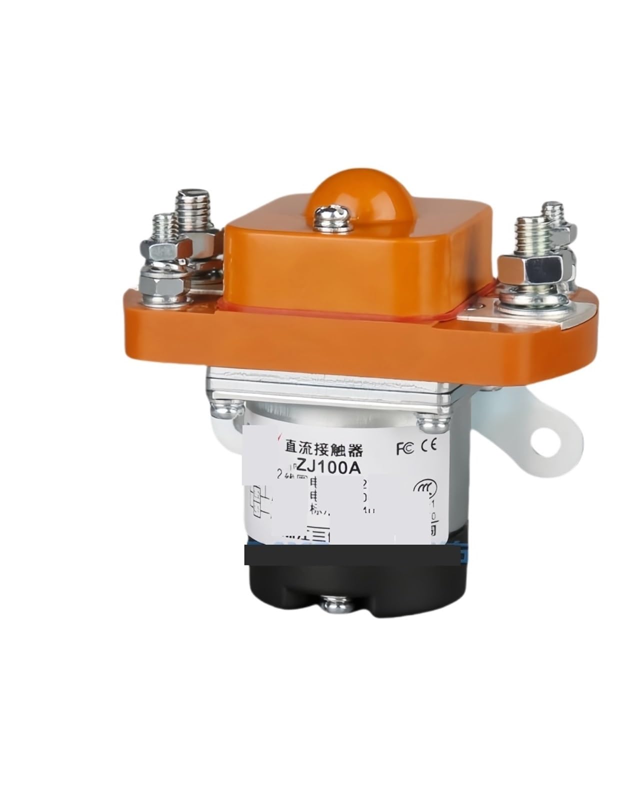 DOMOJT ZJ100A normally open DC contactor DC12V24V36V48V60V72V(48V)