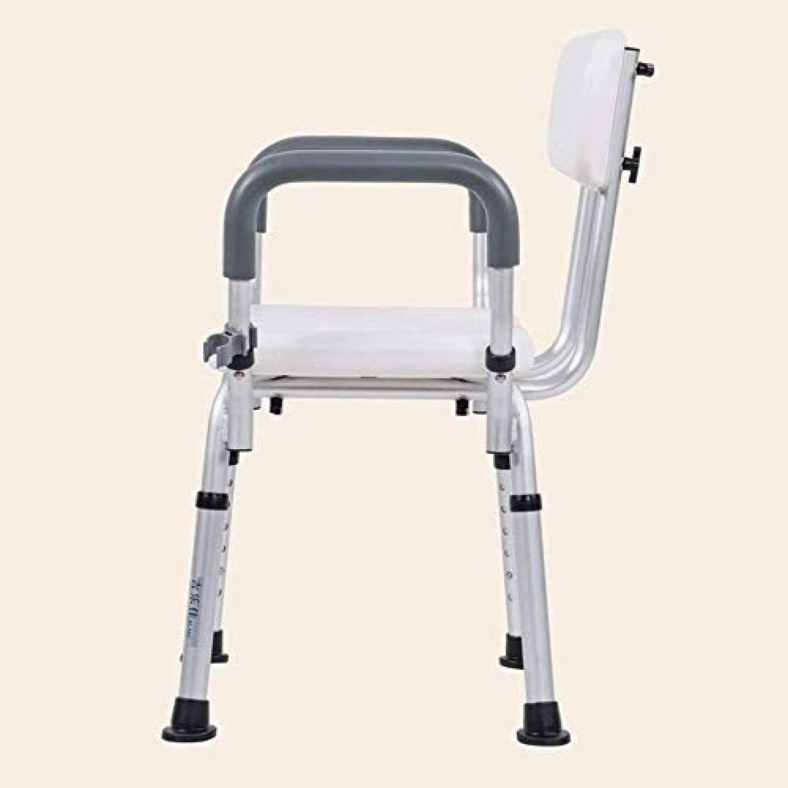 Sillas De Ducha para Personas Mayores con Brazos Y Respaldo Taburete De Ducha, Auxiliares De Ducha para Discapacitados Y Adultos, Asientos De Ducha Asiento De Ducha Antideslizante Regulable