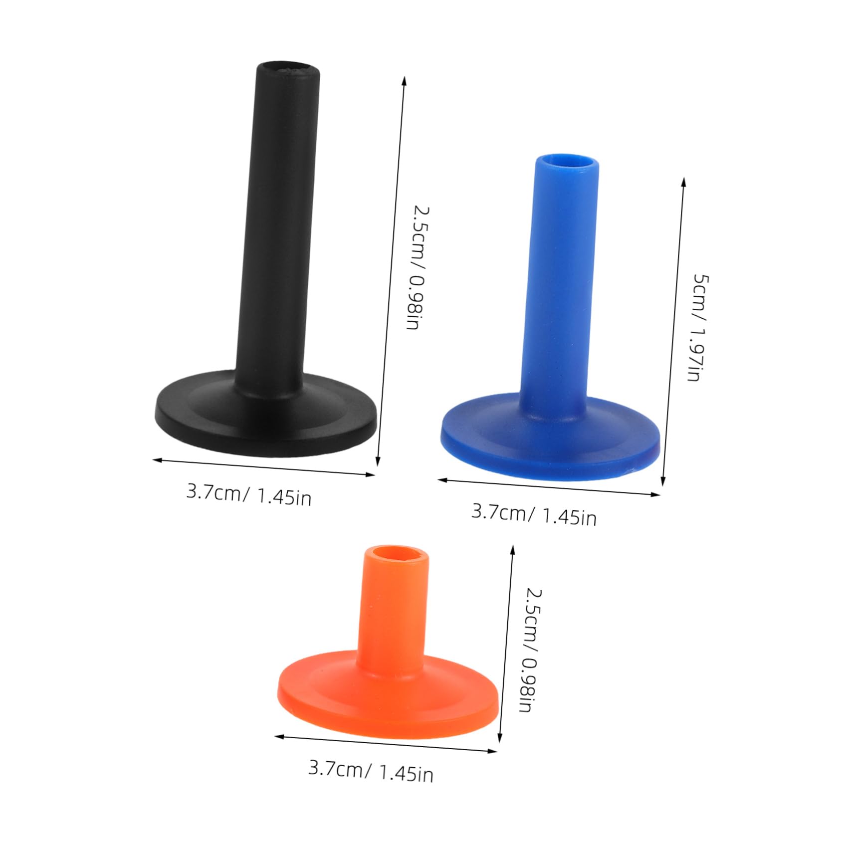 GALPADA 12pcs Drum Cymbal Sleeves Replacement Durable Plastic Stand Sleeves for Enhanced Protection Live Shows Recording and Practice Includes Options