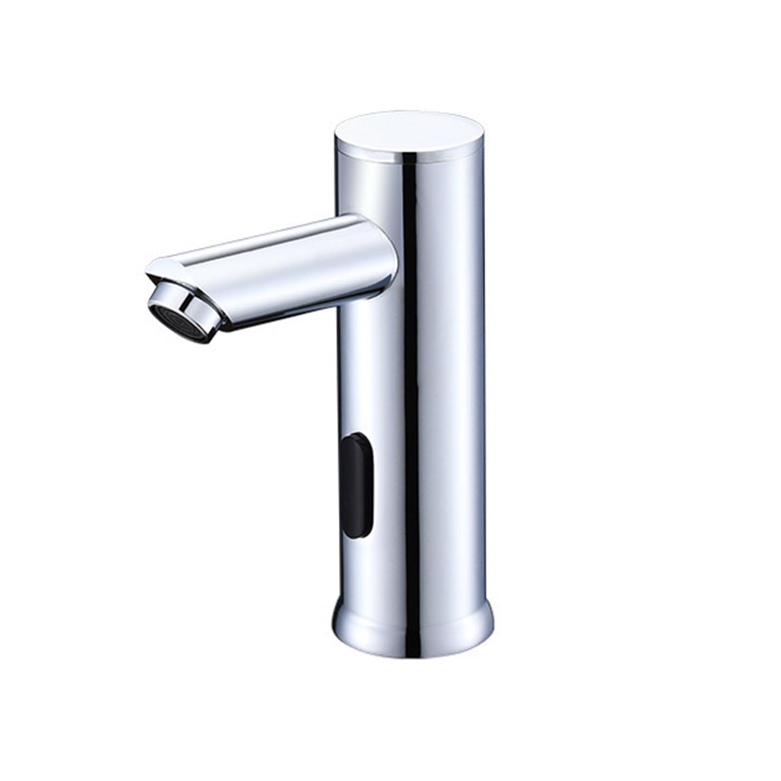 ZYCHSJXA Touchless Bathroom Faucet Chrome Sink Mixer Taps 1 Hole Hot and Cold Water Tap Brass