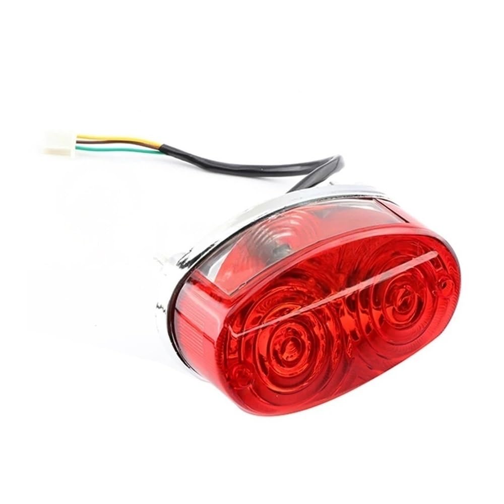 Lampade Di Luce Di Stop E Freno Posteriori Per Motociclette Da 12 V Per 50 Cc, 70 Cc, 90 Cc, 110 Cc, 150 Cc, 200 Cc E 250 Cc, ATV, Go-Kart Quad. Luci Freno