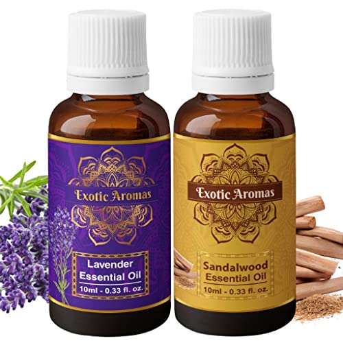 Exotic Aromas Lavender Essential Oil & Sandalwood Essential Oil, Pack of 2 - Image 7