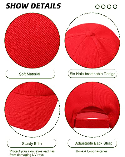 Image of Foaincore 36 Pack Blank Baseball Cap Bulk Adjustable Back Strap Sublimation Hats Plain Unisex Trucker Hat for Men Women