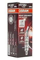 Osram NIGHT BREAKER UNLIMITED H1, Halogen-Scheinwerferlampe, 64150NBU, 12V PKW, Faltschachtel (1 Stück) – Ansicht 7