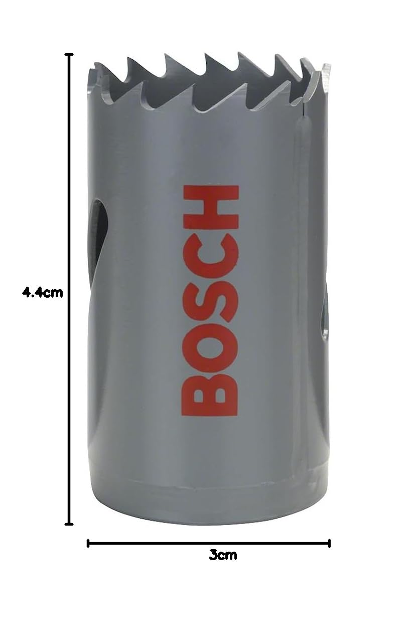 Bosch Professional 1x Sierra de corona HSS bimetálica para corte suave (en distintos materiales, Ø 30 mm, accesorios para taladro) — view 5