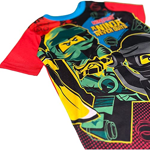Lego Big Boy's Ninjago 2-Pc Pajama Short Set, Black, 8 #TOP1
