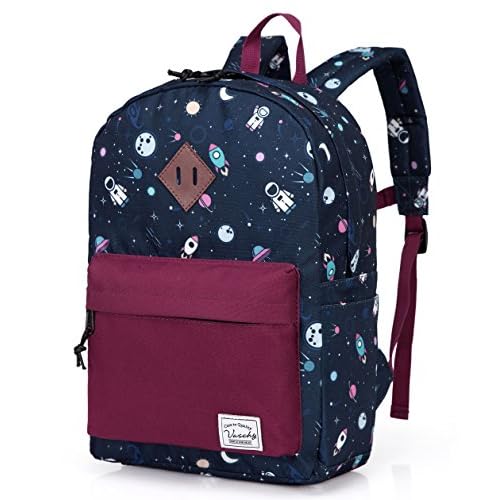 VASCHY Kids Backpack, Cute Lightweight Preschool Backpack for Toddlers Boys Girls