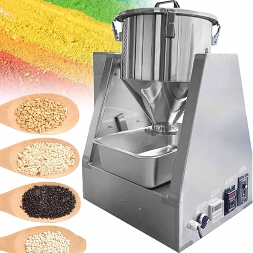 Mezclador de tambor de laboratorio industrial para polvos secos, mezclador de vaso de acero inoxidable para productos químicos, alimentos, ingredientes cosméticos, 30 L