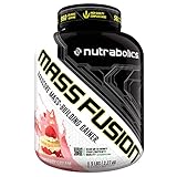 Nutrabolics Mass Fusion Hardcore Bulking Formula - Gainer - Gain Weight - Bulk Up - 950 Clean...