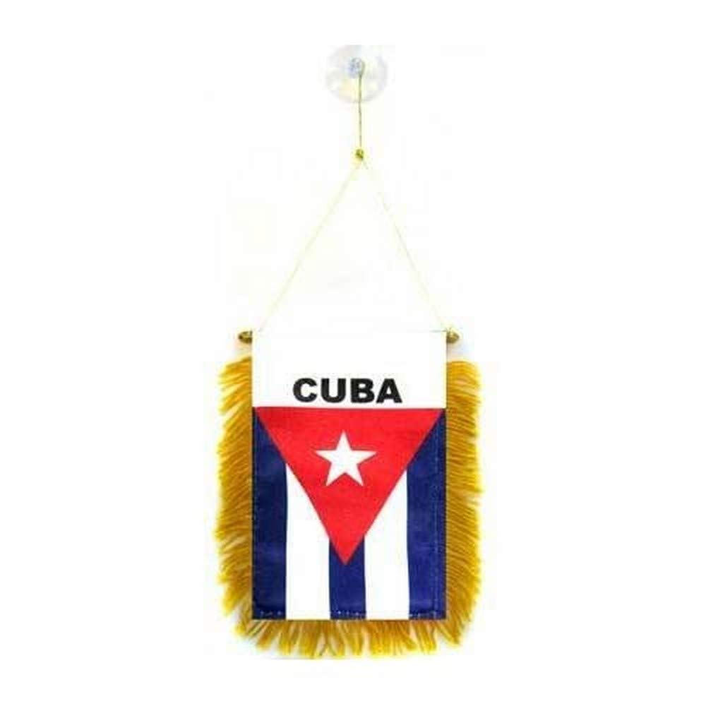 AZ FLAG - Curaçao Mini Banner - 6'' x 4'' - 100% Polyester Curaçaoan Small Pennant for Car - Double-sided Flag with Suction Cup Hanger AZ FLAG - Curaçao Mini Banner - 6'' x 4'' - 100% Polyester Curaçaoan Small Pennant for Car - Double-sided Flag with Suction Cup Hanger