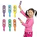 ArtCreativity Cymbals Tambourine for Kids, Pack of 12 Handheld Music Toys, Colorful Rattle Toddler Musical Instruments, Fun Cymbal Noise Makers Party Favors Supplies Goodie Bag Fillers for Children