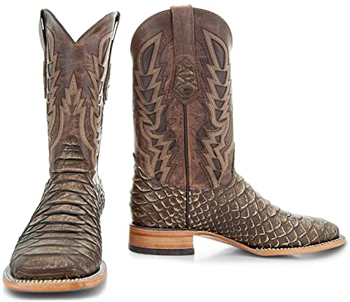 Soto Boots Mens Python Print Boots H500322