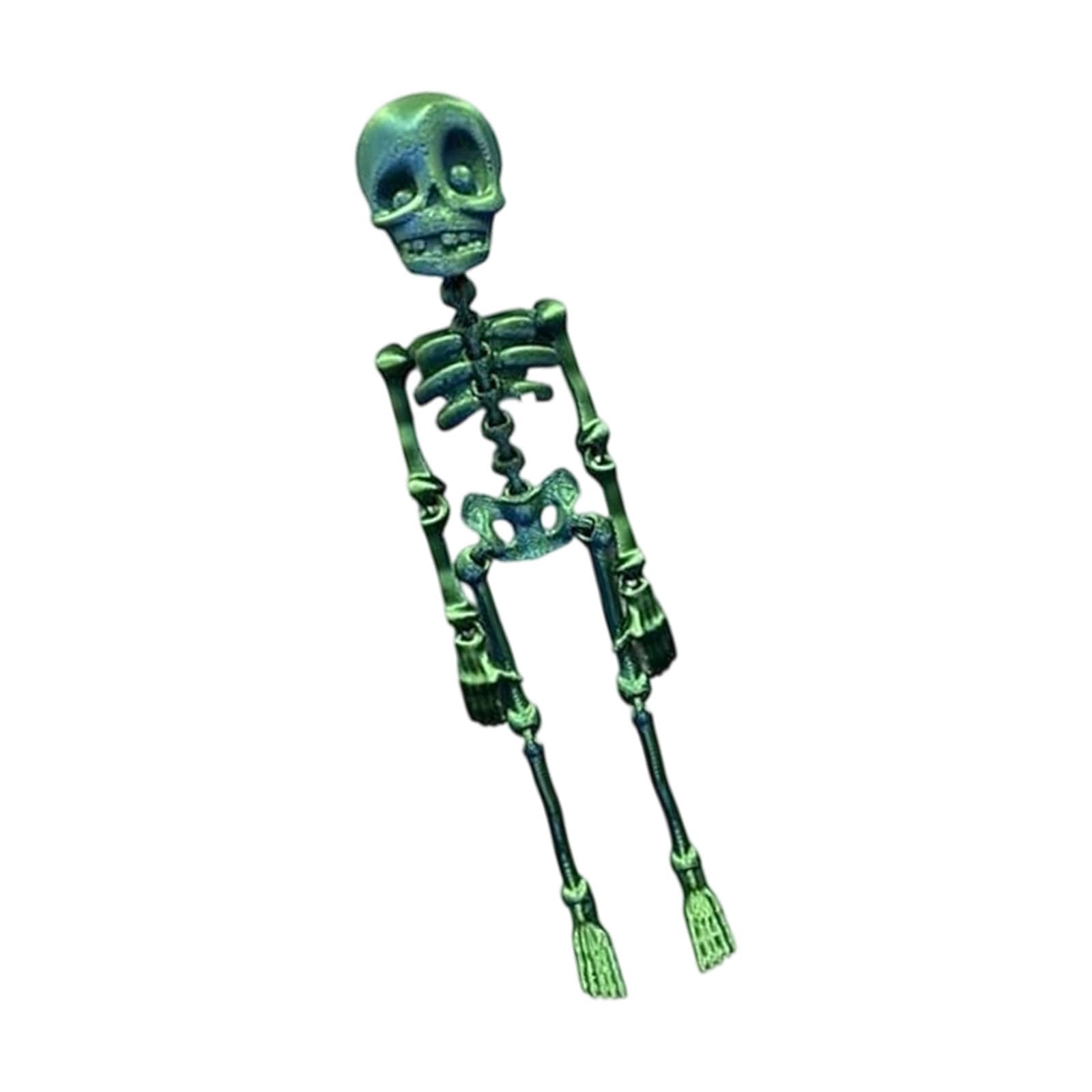 Elnwnnkc Refrigerator Magnets Poseable Skeleton Fridges Magnets Decorative Magnet for Kitchen Classroom Locker Whiteboard Poseable Skeleton Fridge