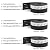 TAROSE Weather Stripping, Silicone Door Seal Strip Door, 16 Feet Long Black (Width 25mm)