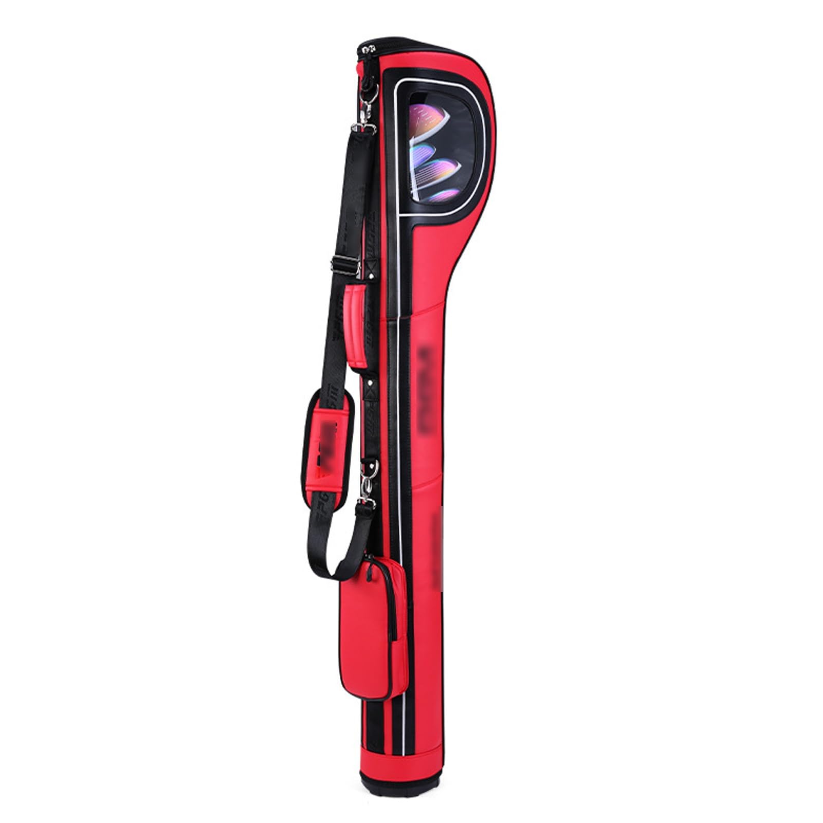 Golfschlägertasche, Pencil Golf Bag, Driving Range Travel Case, Leicht, Kleine Tragetasche, ohne Ständer (Color : Red)