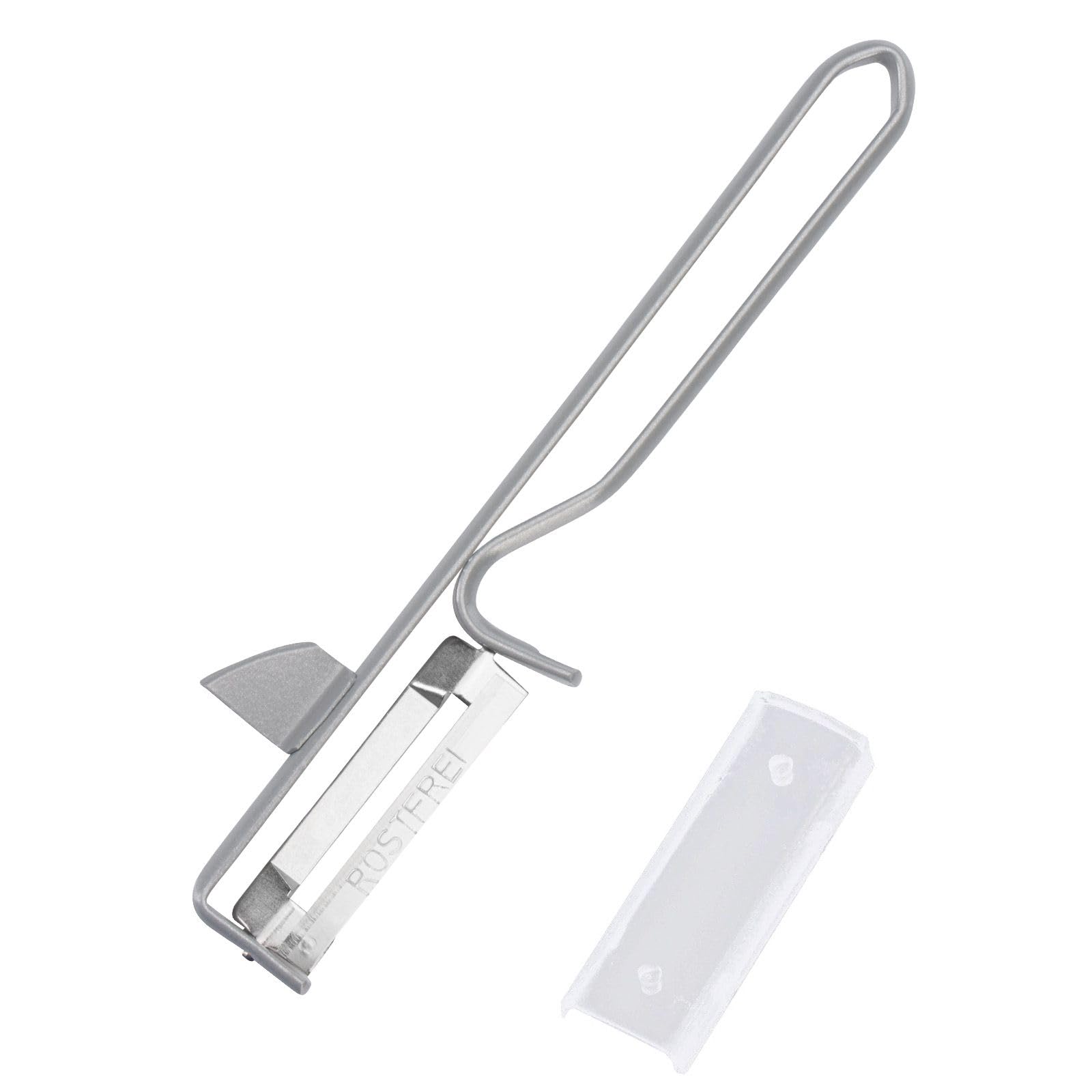 Westmark 16102270 Swivel Vegetable Peeler with Stainless Steel Blade, Potato/Carrot/Orange Peeler, Silver