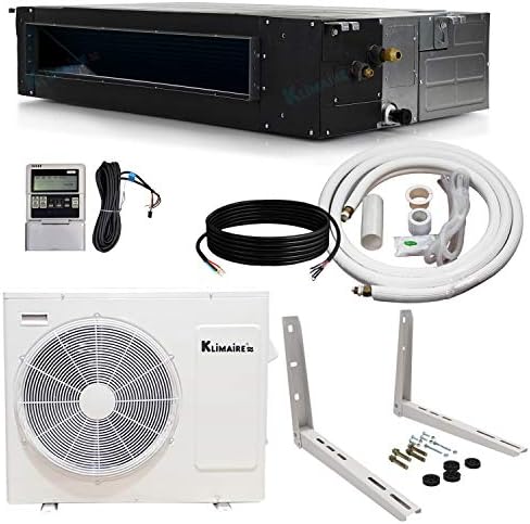 Klimaire 36,000 Btu Light Commercial Ducted Recessed Inverter Heat Pump System 208-230V