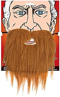 Adult Fancy Dress Beard - Brown