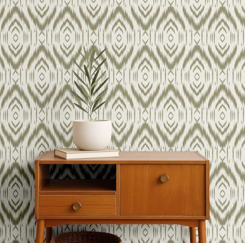 Papier peint vinyle amovible pour relooker un mur sans travaux