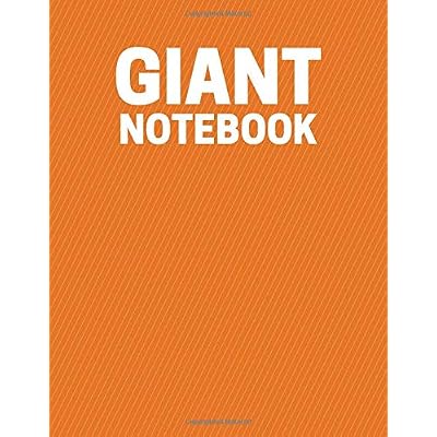 Giant Notebook: 600 Ruled Pages, Extra Large Notebook (8.5 x 11 in.) (Giant Notebook Collection) Paperback Large Print, August 2, 2018
