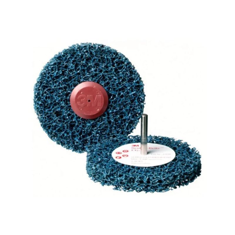 CBS CSD Nylon-Reinigungsscheibe 75 Mm – Grobreinigungsscheibe Mit Aufnahmeschaft M8, Für Bohrmaschinen