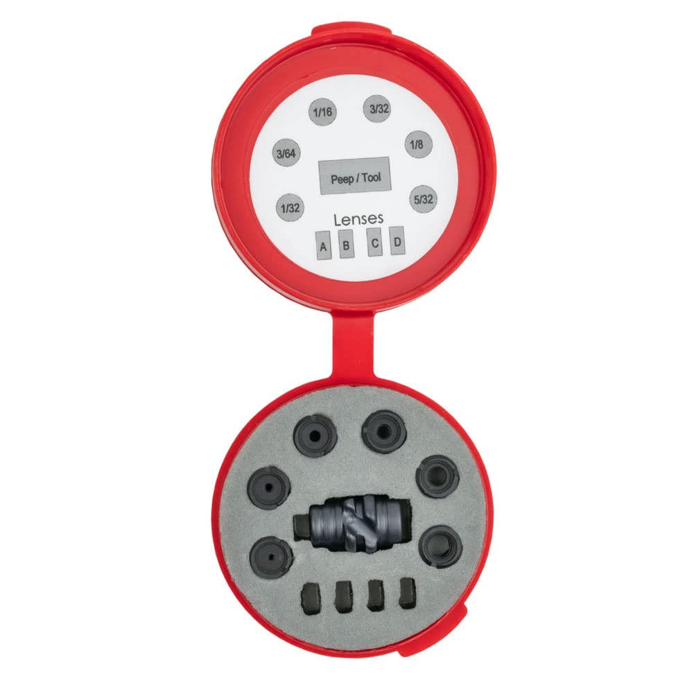 HamskeaArchery Insight Peep System-One Size, Black