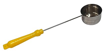 Dynore Stainless Steel Water Serving Donga with Plastic Handle