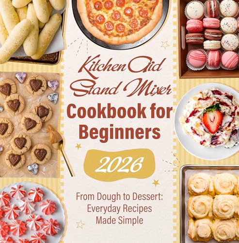KitchenAid Stand Mixer Cookbook for Beginners 2026: From Dough to Dessert: Everyday Recipes Made Simple