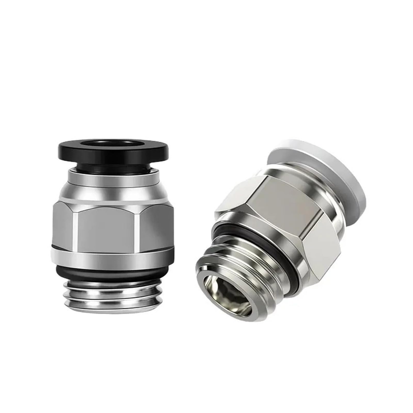 Szybkozłącze PC BSPP złączka 4/6/8/10/12mm rura z gwintem G1/8 G1/4 G3/8, 1/10/20 szt. do narzędzi pneumatycznych i wodnych(PC12-G04,20 PCS)