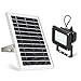 Solar Flood Light,JPLSK Dusk to Dawn 6W Solar Panel 54Leds IP65 Waterproof Solar Powered Flood Light Outdoor Security Light Fixture for Flag Pole,Sign,Garden,Farm, Shed,Pool,Camping,Garage,Auto-on/off