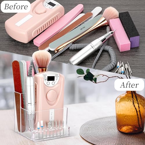 Porta brocas para taladro de uñas con 10 compartimentos miniatura 6