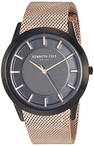 Montre homme Kenneth Cole New York fine confortable sans lourdeur bracelet acier