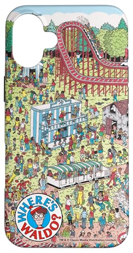 ウォーリーをさがせ! Amusement Park Scene スマホケース iPhone 16 Plus 用