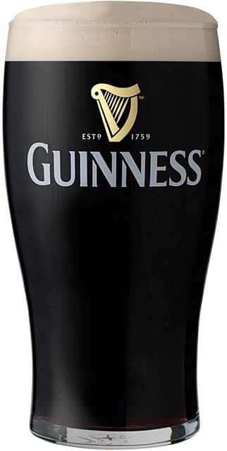 Set Of 4 20oz Guinness Tulip Pint Glasses Pub Draught