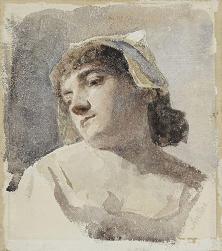 Tableaux sur toile haut de gamme d'art décoratif portrait de jeune femme style moderne Albert