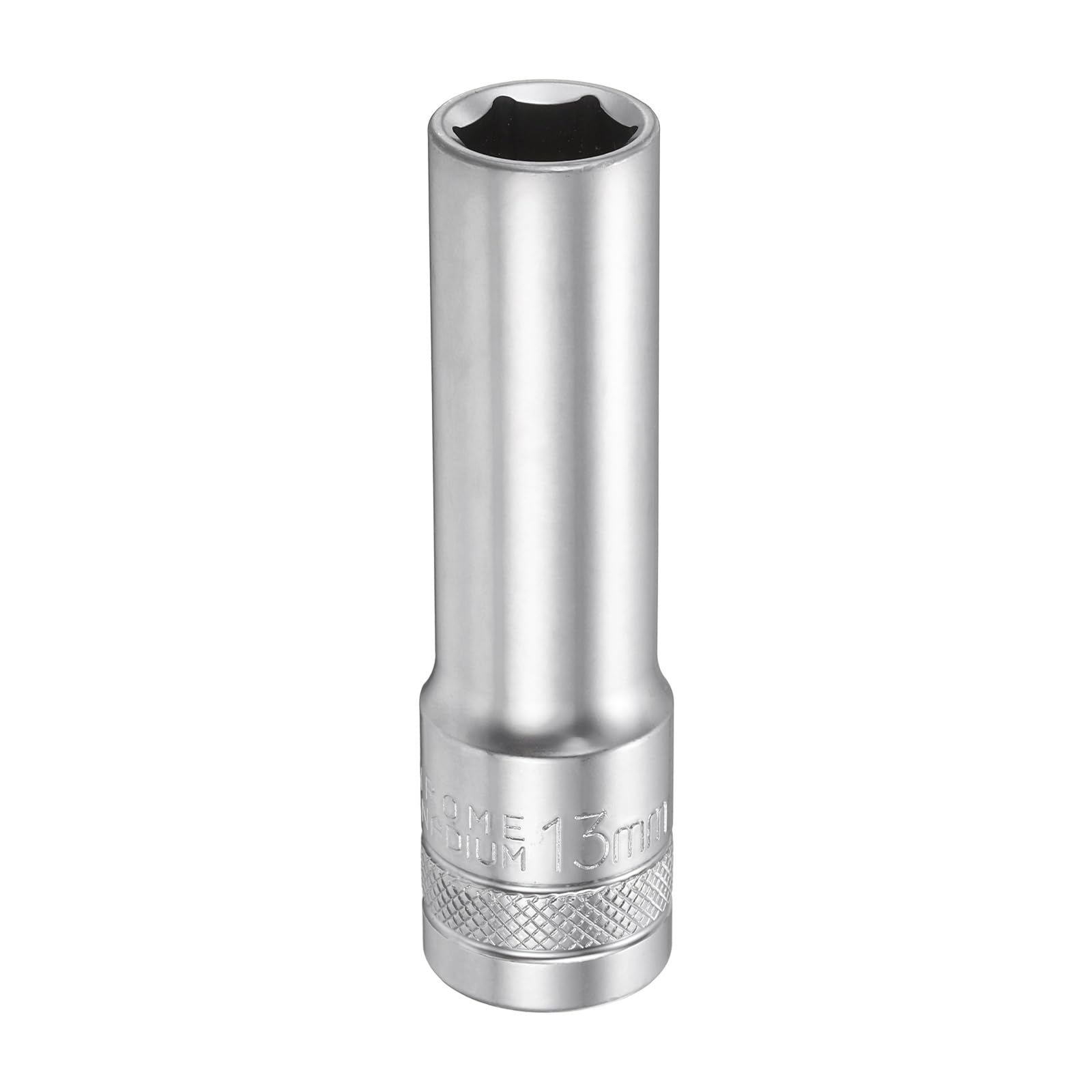 sourcing map 6 Points Deep Socket 1/2" Drive 13mm Deep,78mm/3.1" Long