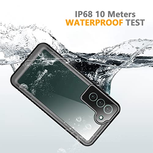 Image of for Samsung Galaxy S22 Case, Waterproof & Shockproof with Built-in Screen Protector, Heavy Duty Full Body Protective Case for Samsung Galaxy S22 5G 6.1', Black