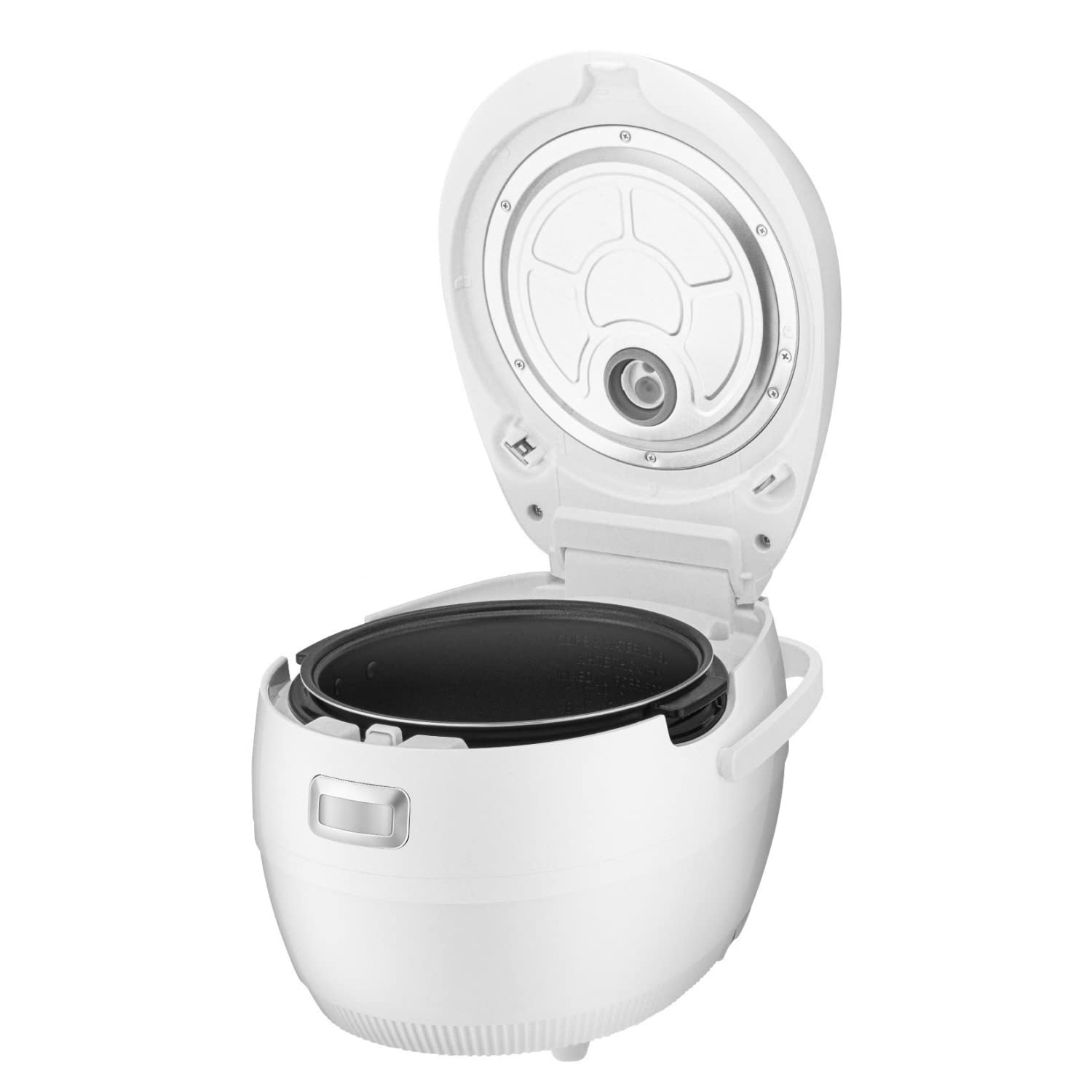 Cuckoo CR-1020F - Pentola interna antiaderente, funzione autoclean, capacità 1,8 l (10 porzioni) - 890 W - Bianco
