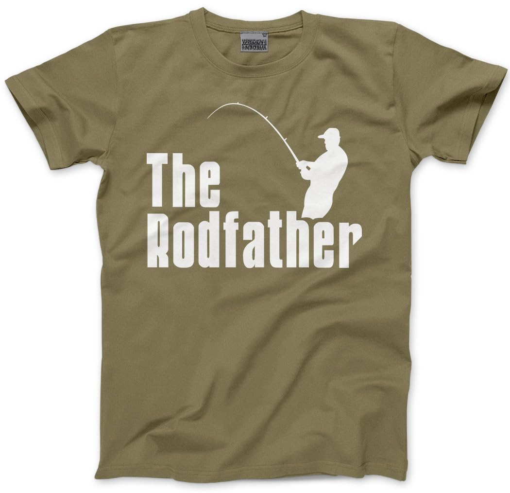 The Rodfather - Fathers Day Dad Father Gift - Mens T-Shirt