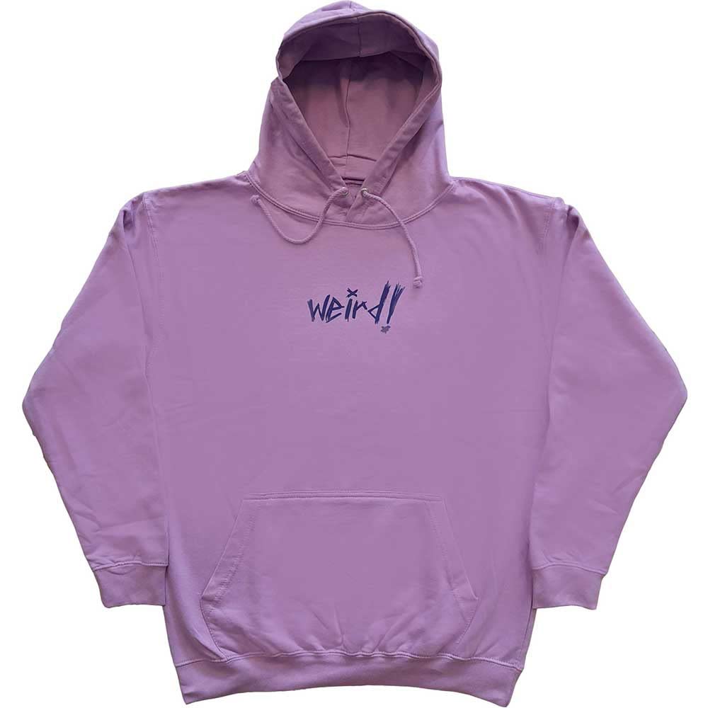 Yungblud Hoodie Weird Logo Official Unisex Purple Pullover S